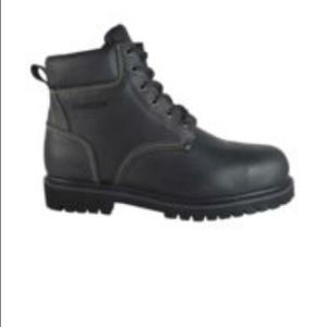 Work Steel Toe Boots-Chinook Leather Oil Rigger
